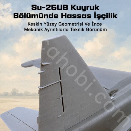 Trumpeter 02277 Su-25UB Frogfoot B Maket Model Kit - Thumbnail
