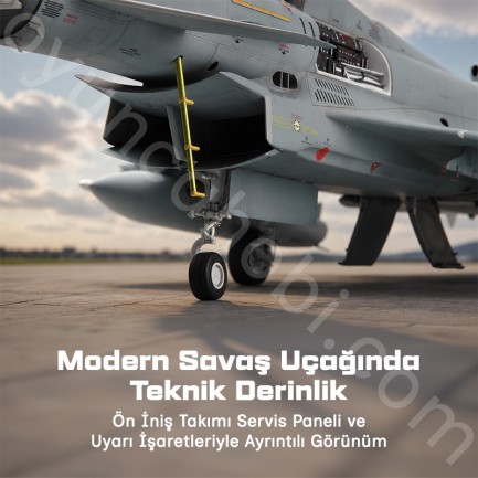 Trumpeter 02279 EF-2000B Eurofighter Typhoon Maket Model Kit - Thumbnail