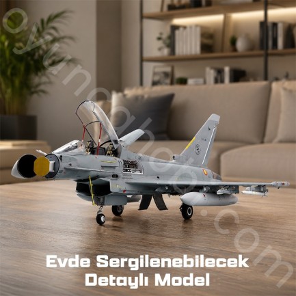 Trumpeter 02279 EF-2000B Eurofighter Typhoon Maket Model Kit - Thumbnail