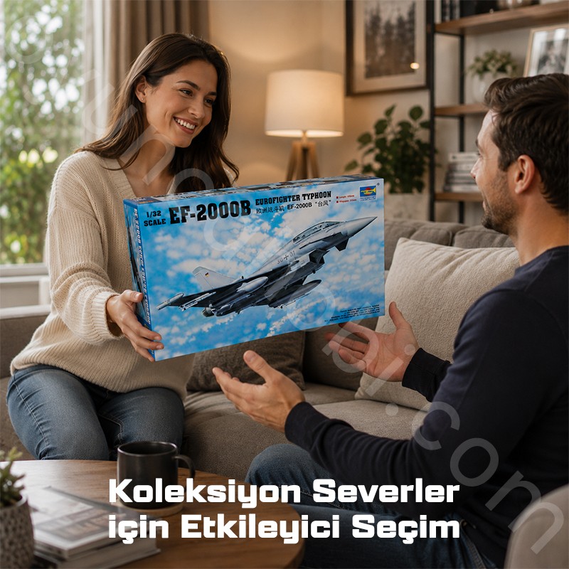 Trumpeter 02279 EF-2000B Eurofighter Typhoon Maket Model Kit