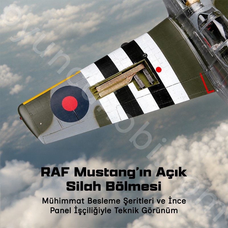 Trumpeter 02283 RAF Mustang III (P-51B/C) Maket Model Kit