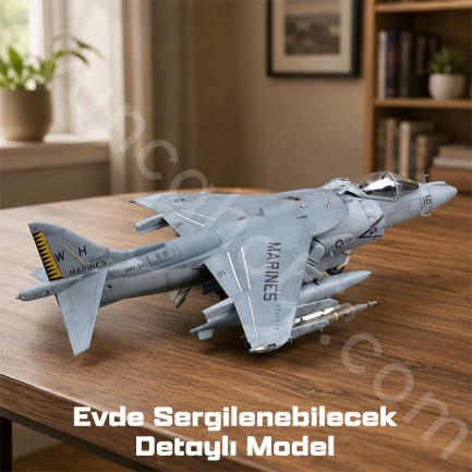 Trumpeter 02285 AV-8B Night Attack Harrier II Maket Model Kit - Thumbnail