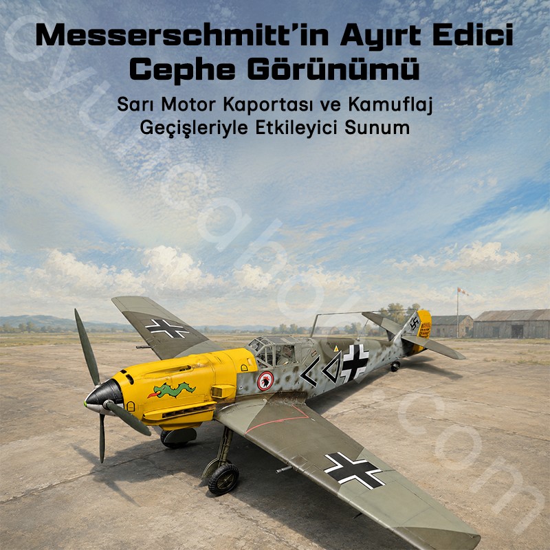 Trumpeter 02289 Messerschmitt Bf 109E-4 Maket Model Kit