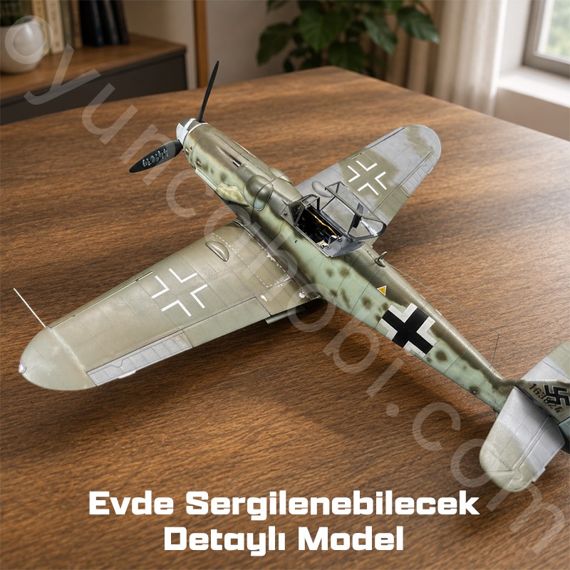 Trumpeter 02296 Messerschmitt Bf 109G-6(Early) Maket Model Kit