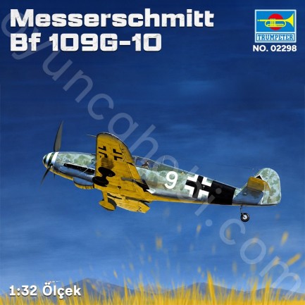 Trumpeter 02298 Messerschmitt Bf 109G-10 Maket Model Kit - Thumbnail