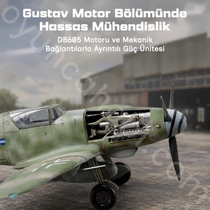 Trumpeter 02298 Messerschmitt Bf 109G-10 Maket Model Kit - Thumbnail