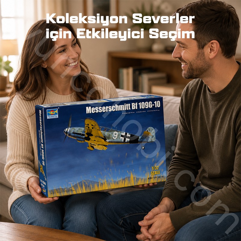 Trumpeter 02298 Messerschmitt Bf 109G-10 Maket Model Kit