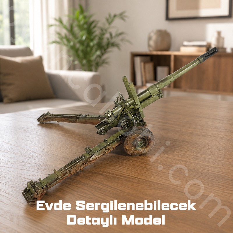 Trumpeter 02324 Soviet ML-20 152mm Howitzer (With M-46 Carriage) Maket Model Kit