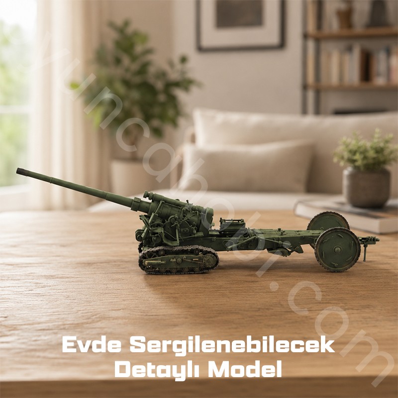 Trumpeter 02338 Soviet Br-2 152mm Gun M1935 Maket Model Kit