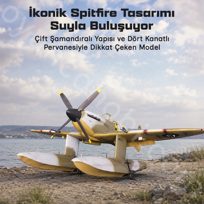 Trumpeter 02404 Aircraft -Spitfire MK.Vb Float Plane Maket Model Kit