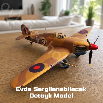 Trumpeter 02417 Hawker Hurricane ?D Trop Maket Model Kit - Thumbnail