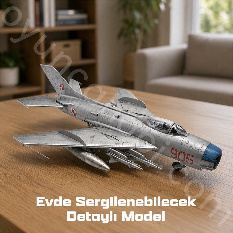 Trumpeter 02804 Aircraft-Mig-19PM Famer E Maket Model Kit