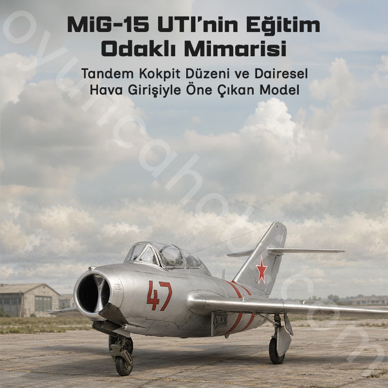 Trumpeter 02805 Aircraft-MIG-15 UTI Midget Maket Model Kit