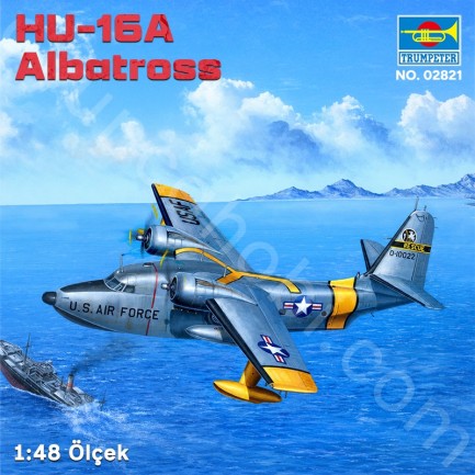 Trumpeter 02821 HU-16A Albatross Maket Model Kit - Thumbnail