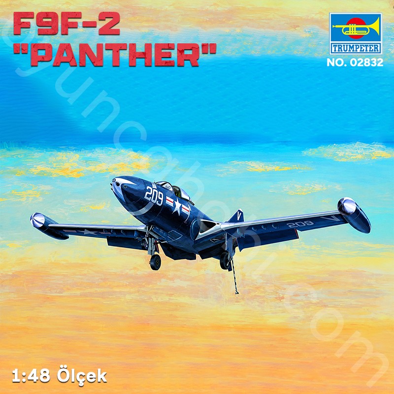 Trumpeter 02832 F9F-2 