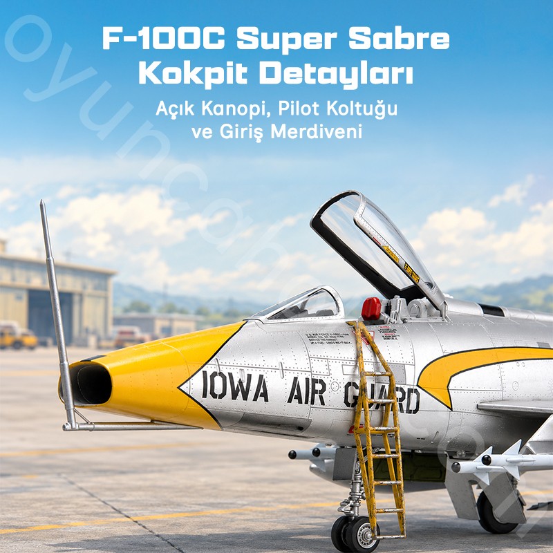 Trumpeter 02838 F-100C Super Sabre Maket Model Kit