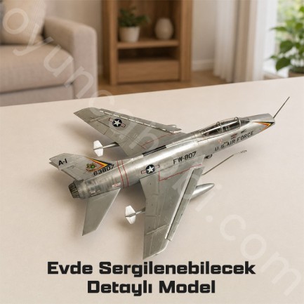 Trumpeter 02840 F-100F Super Sabre Maket Model Kit - Thumbnail