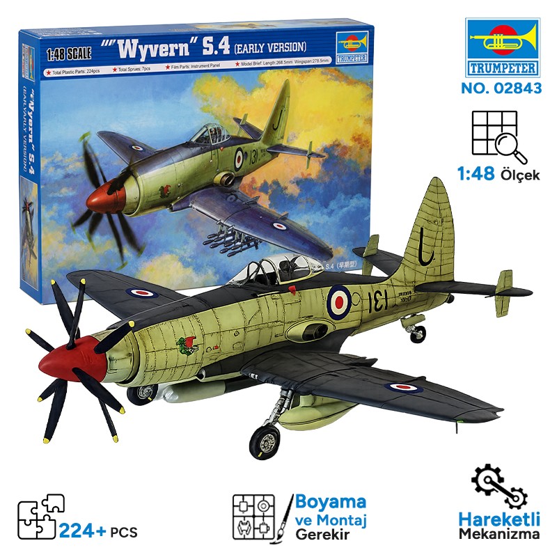 Trumpeter 02843 Wyvern Maket Model Kit