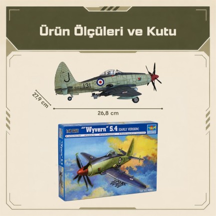 Trumpeter 02843 Wyvern Maket Model Kit - Thumbnail