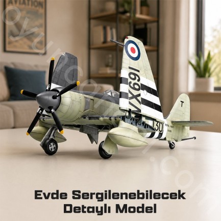 Trumpeter 02844 Hawker Sea Fury FB.11 Maket Model Kit - Thumbnail
