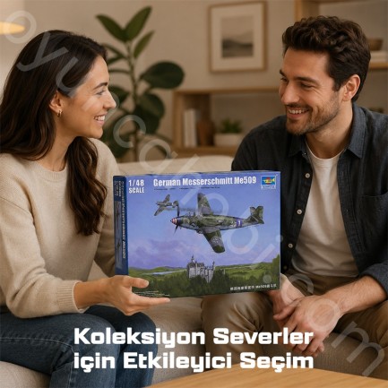 Trumpeter 02849 German Messerschmitt Me509 Fighter Maket Model Kit - Thumbnail