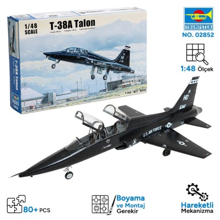 Trumpeter - Trumpeter 02852 T-38A Talon Maket Model Kit