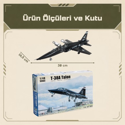 Trumpeter 02852 T-38A Talon Maket Model Kit - Thumbnail