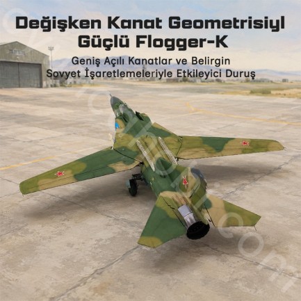 Trumpeter 02856 Russian MIG-23MLD Flogger-K Maket Model Kit - Thumbnail
