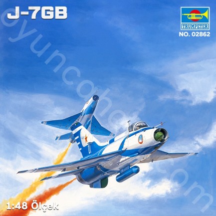 Trumpeter 02862 J-7GB Maket Model Kit - Thumbnail