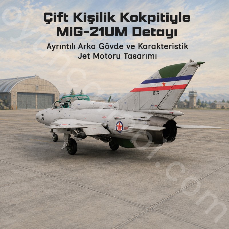 Trumpeter 02865 MiG-21UM Fighter Maket Model Kit