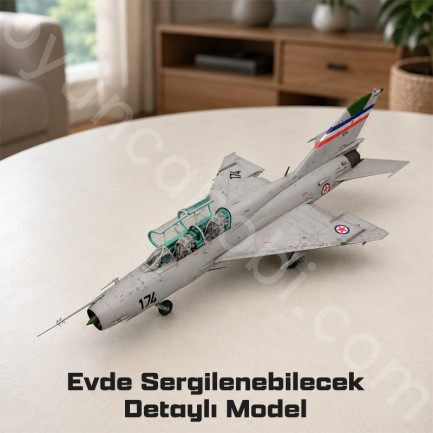 Trumpeter 02865 MiG-21UM Fighter Maket Model Kit - Thumbnail