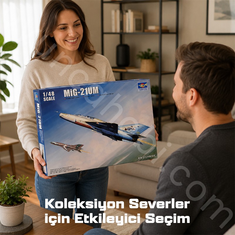 Trumpeter 02865 MiG-21UM Fighter Maket Model Kit