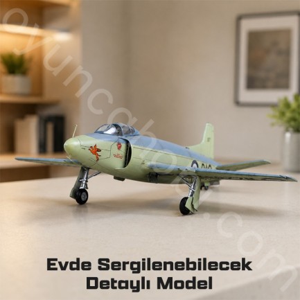 Trumpeter 02867 Supermarine Attacker FB.2 Fighter Maket Model Kit - Thumbnail