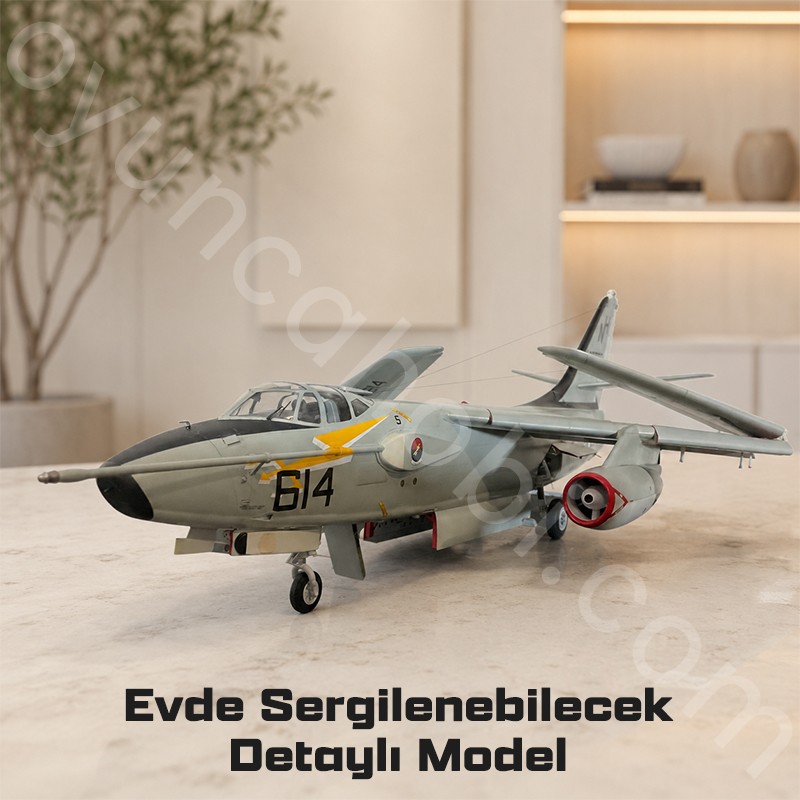 Trumpeter 02872 EKA-3B Skywarrior Maket Model Kit