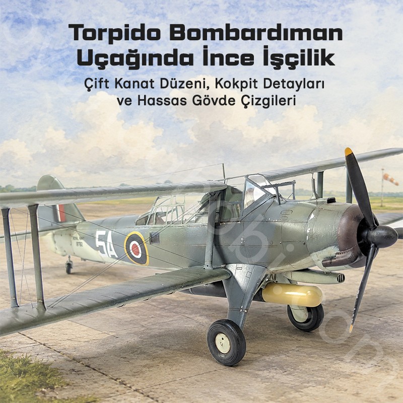 Trumpeter 02880 Fairey Albacore Torpedo Bomber Maket Model Kit