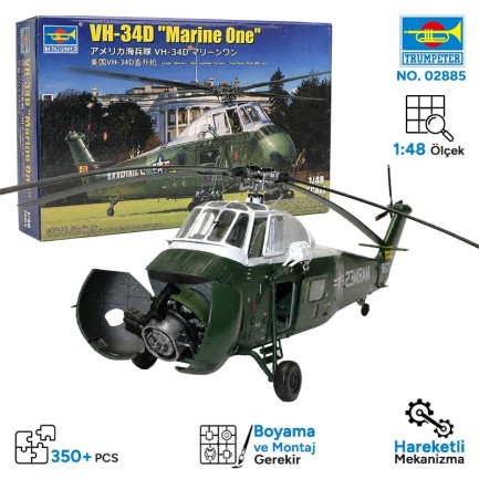 Trumpeter - Trumpeter 02885 VH-34D 