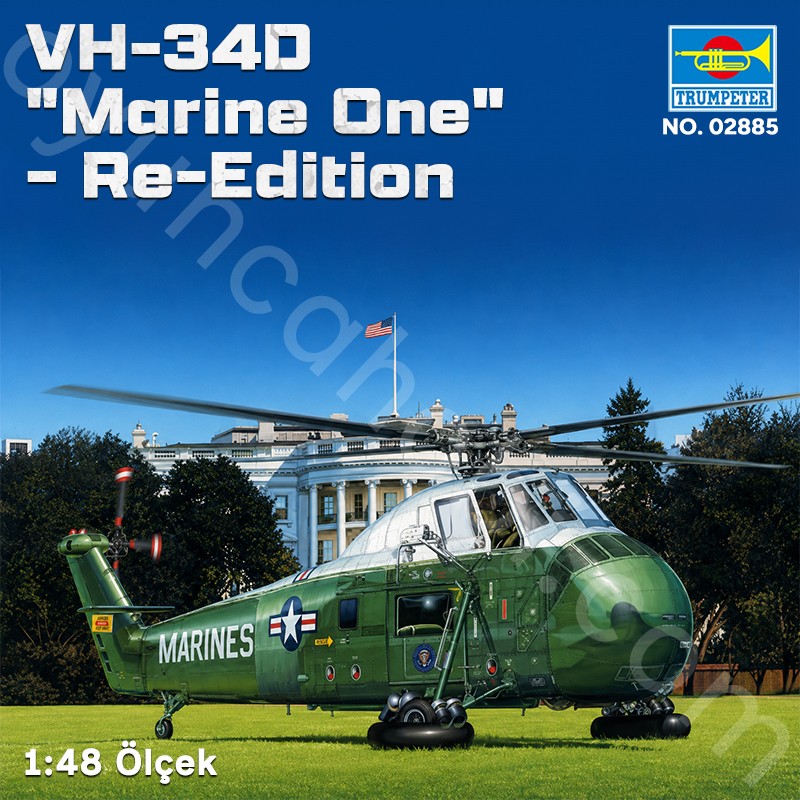 Trumpeter 02885 VH-34D 
