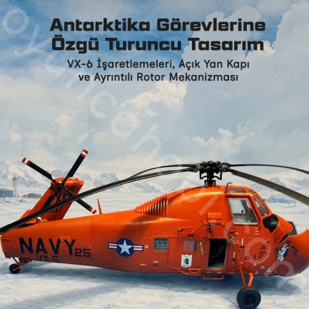 Trumpeter 02886 UH-34D Seahorse - Re-Edition Maket Model Kit - Thumbnail