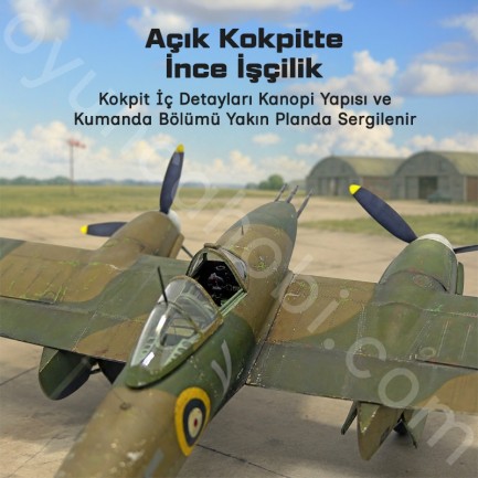 Trumpeter 02890 Westland Whirlwind Maket Model Kit - Thumbnail