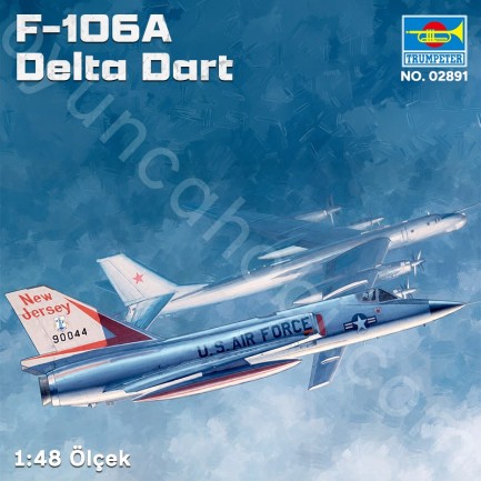 Trumpeter 02891 F-106A Delta Dart Maket Model Kit - Thumbnail