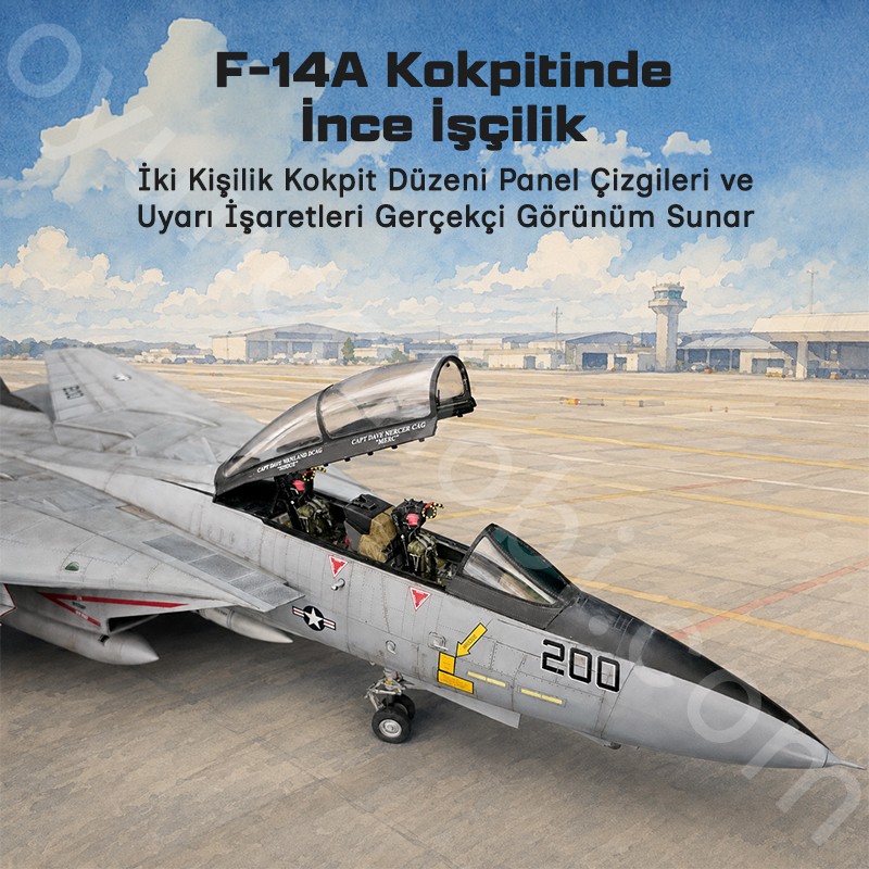 Trumpeter 03201 F-14A Tomcat Maket Model Kit