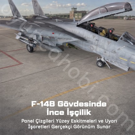 Trumpeter 03202 F-14B Tomcat Maket Model Kit - Thumbnail