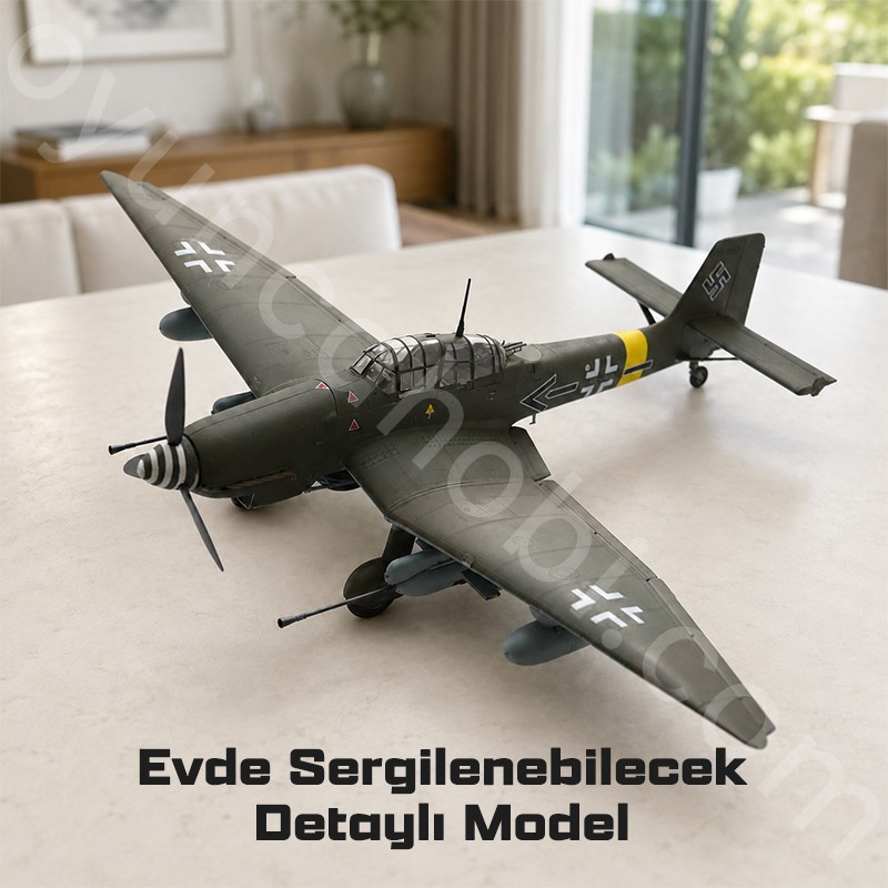 Trumpeter 03218 Junkers Ju-87G-2 Stuka Maket Model Kit