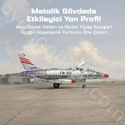 Trumpeter 03221 F-100C Super Sabre Maket Model Kit - Thumbnail