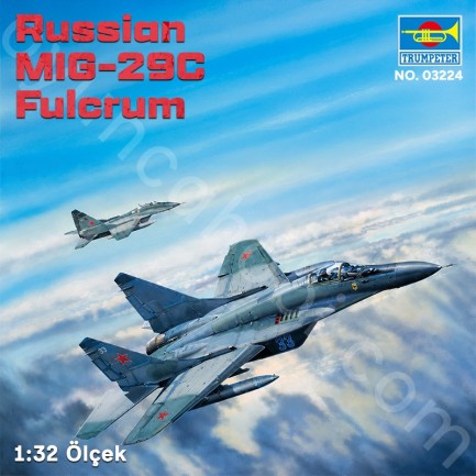 Trumpeter 03224 Russian MIG-29C Fulcrum Maket Model Kit - Thumbnail