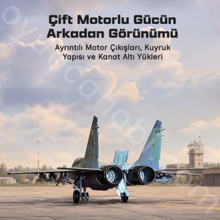 Trumpeter 03224 Russian MIG-29C Fulcrum Maket Model Kit - Thumbnail
