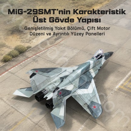 Trumpeter 03225 Russian MIG-29SMT Fulcrum Maket Model Kit - Thumbnail