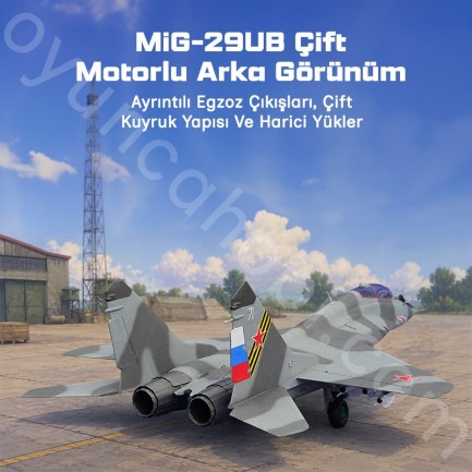 Trumpeter 03226 Russian MIG-29UB Fulcrum Maket Model Kit - Thumbnail