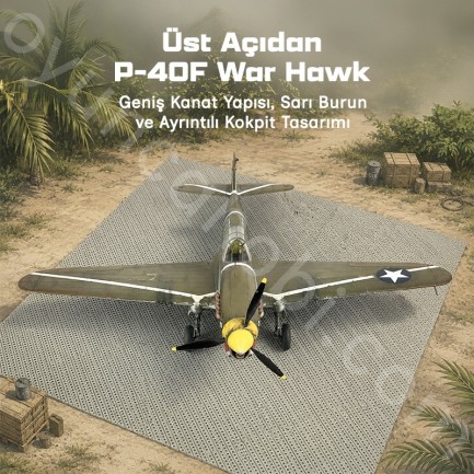 Trumpeter 03227 P-40F War Hawk Maket Model Kit - Thumbnail