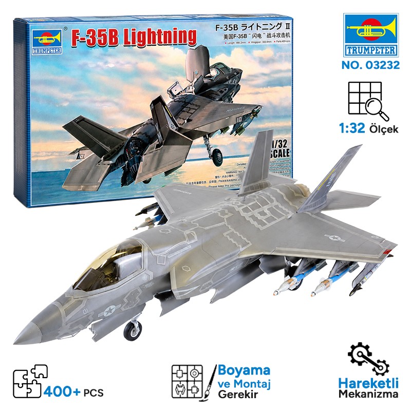 Trumpeter 03232 F-35B Lightning Maket Model Kit